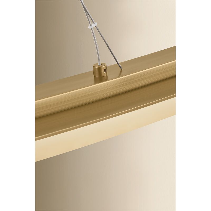 Kaguya 78 Inch Linear Chandelier by Sonneman